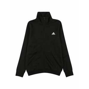 ADIDAS PERFORMANCE Sportsweatjacke  černá / bílá