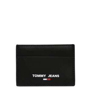 Tommy Jeans Pouzdro  černá / bílá / červená