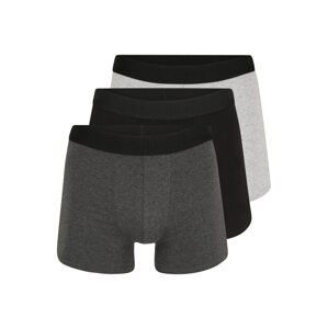 Superdry Boxerky  světle šedá / tmavě šedá / černá