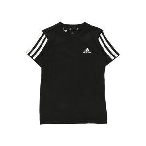 ADIDAS SPORTSWEAR Funkční tričko  černá / bílá