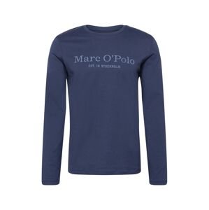 Marc O'Polo Tričko  chladná modrá / modrý melír