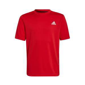 ADIDAS PERFORMANCE Funkční tričko  červená / bílá