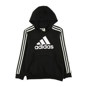 ADIDAS PERFORMANCE Sportovní mikina  černá / bílá