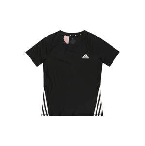 ADIDAS SPORTSWEAR Funkční tričko  černá / bílá