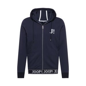 JOOP! Jeans Sweatjacke  bílá / námořnická modř