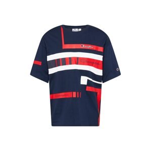 Champion Authentic Athletic Apparel Tričko  námořnická modř / červená / bílá