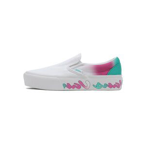 VANS Slip on boty  tyrkysová / pink / bílá