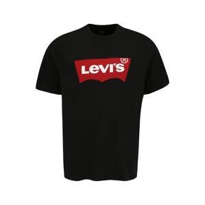Levi's® Big & Tall Tričko  černá / krvavě červená / bílá