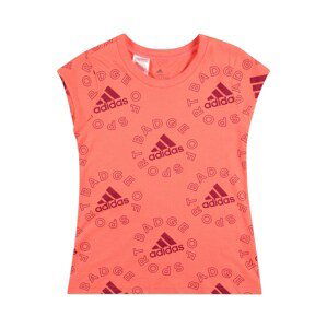 ADIDAS PERFORMANCE Funkční tričko  světle růžová / malinová