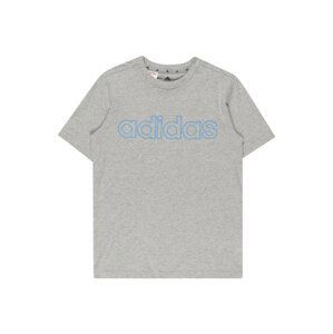 ADIDAS PERFORMANCE Funkční tričko  šedý melír / světlemodrá