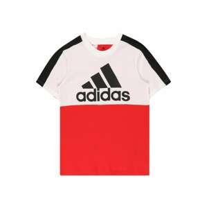 ADIDAS PERFORMANCE Funkční tričko  červená / bílá / černá