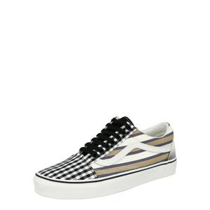 VANS Tenisky 'Old Skool'  tmavě modrá / světle hnědá / šedý melír / černá / bílá