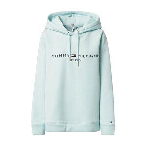 TOMMY HILFIGER Mikina  světlemodrá / námořnická modř / bílá / červená