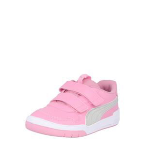 PUMA Tenisky  pink / bílá / stříbrná