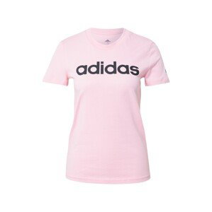 ADIDAS SPORTSWEAR Funkční tričko  světle růžová / černá