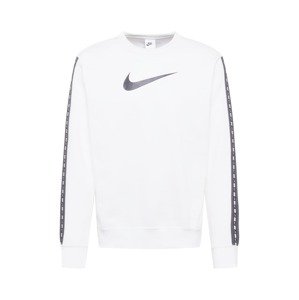 Nike Sportswear Mikina  bílá / černá