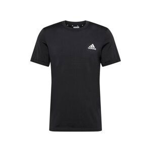 ADIDAS PERFORMANCE Funkční tričko  černá / bílá