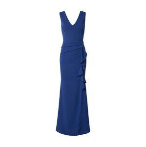 WAL G. Společenské šaty 'FLORENCE FRILL'  modrá