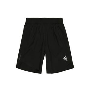 ADIDAS SPORTSWEAR Sportovní kalhoty  černá / bílá