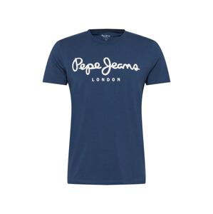 Pepe Jeans Tričko  marine modrá / bílá