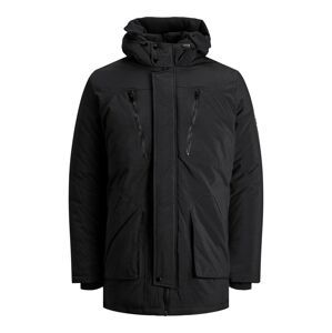 JACK & JONES Přechodová parka  černá