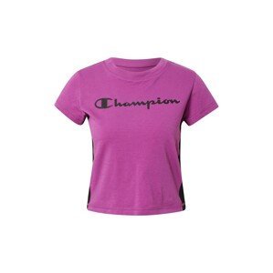 Champion Authentic Athletic Apparel Funkční tričko  fialová / černá