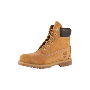 TIMBERLAND Šněrovací kozačky 'Prem Wheat'  béžová