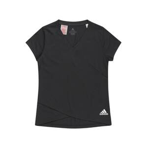 ADIDAS PERFORMANCE Funkční tričko  černá / bílá