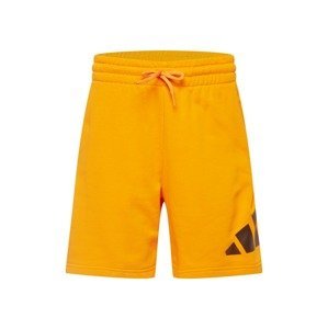 ADIDAS PERFORMANCE Sportovní kalhoty  oranžová / černá