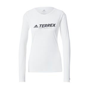 adidas Terrex Funkční tričko 'Primeblue'  bílá / černá