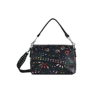 Desigual Tasche  černá / pink / zelená / modrá / zlatě žlutá