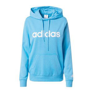 ADIDAS SPORTSWEAR Sportovní mikina  světlemodrá / bílá