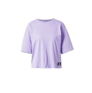 ADIDAS PERFORMANCE Funkční tričko  bílá / světle fialová