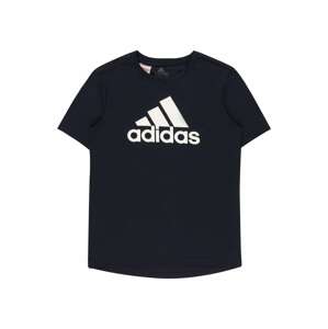 ADIDAS PERFORMANCE Funkční tričko  černá / bílá