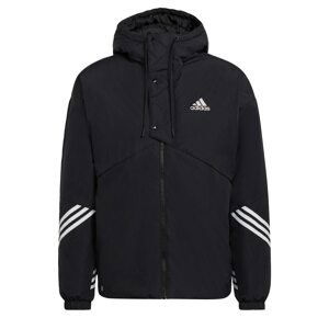 ADIDAS PERFORMANCE Outdoorová bunda  černá / bílá