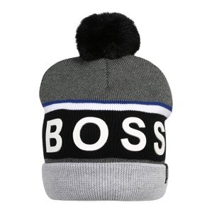 BOSS Kidswear Čepice  šedý melír / tmavě šedá / bílá / černá / královská modrá