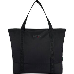 Tommy Jeans Nákupní taška 'Essential Tote'  černá / červená / bílá