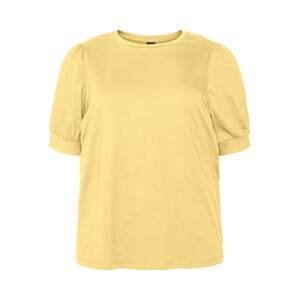 Vero Moda Curve Tričko 'Merry'  žlutá