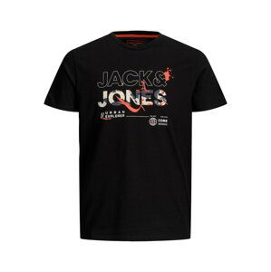 JACK & JONES Tričko 'Game'  béžová / antracitová / červená / černá / bílá