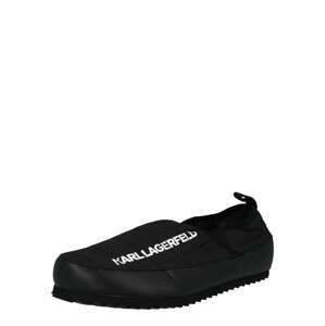 Karl Lagerfeld Slipper 'KOOKOON'  černá / bílá