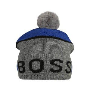 BOSS Kidswear Čepice  šedý melír / černá / modrá