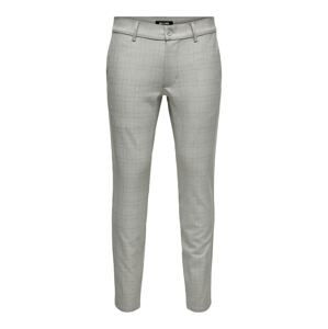 Only & Sons Chino kalhoty 'Mark'  šedá / režná