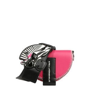 Karl Lagerfeld Taška přes rameno 'Karlimals'  svítivě růžová / bílá / černá