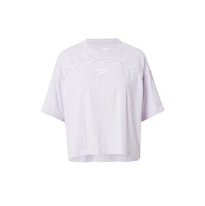 Reebok Sport Funkční tričko 'Piping'  světle fialová / bílá