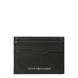 TOMMY HILFIGER Pouzdro  černá / bílá