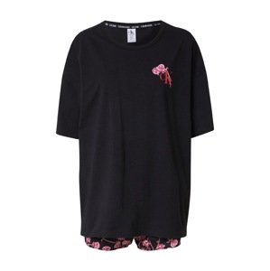 Calvin Klein Underwear Pyžamo  černá / bílá / krvavě červená / cyclam