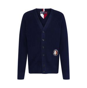 TOMMY HILFIGER Kardigan  marine modrá / mix barev