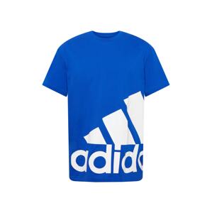 ADIDAS PERFORMANCE Funkční tričko  modrá / bílá