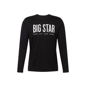 Big Star Tričko 'FALIBOR'  černá / bílá