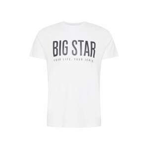 Big Star Tričko 'CIESZBOR'  bílá / černá